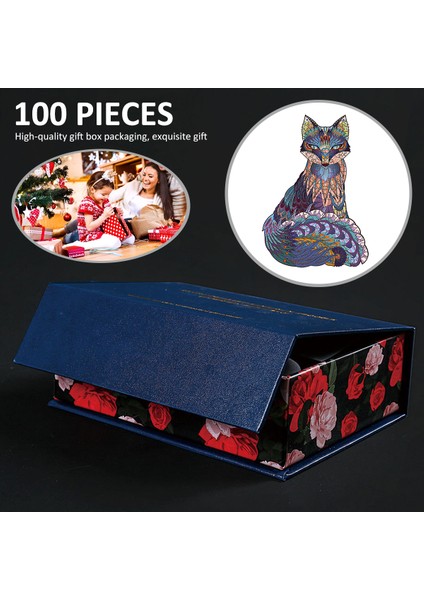Kelebek Tarzı Benzersiz Ahşap Hayvan Bulmaca Oyunları Gizemli Tilki Kelebek Baykuş 3D Bulmaca Hediye Etkileşimli Oyuncak Yetişkin Çocuk Eğitici (Yurt Dışından) modelleri