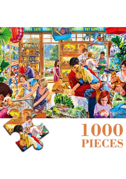Floresan Sarı Tarzı Maxrenard Yapboz Parçaları 68*49CM Kağıt Birleştirme Oyuncaklar Yetişkinler Çocuklar Oyunlar Eğitici Oyuncaklar (Yurt Dışından)