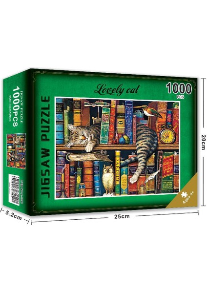1 Takım Stili 75*50 cm Tembel Kediler Bulmaca Eğitici Oyuncaklar Yetişkinler Çocuklar Için Çıkartmalar ile Yatak Odası Dekorasyonu Jigsaw Puzzle (Yurt Dışından) modelleri