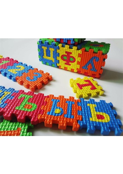 60 Adet 5.5cmx5.5cm Tarzı Rusya Çocuklar Mini Eva Köpük Halı Alfabe Mozaik Harfler Sayılar Zemin Yumuşak Bebek Mat 3D Bulmaca Çocuklar Eğitici Oyuncaklar (Yurt Dışından) fırsatları