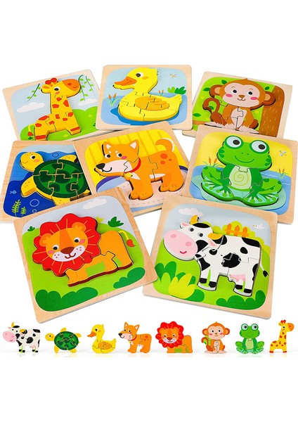 UÇAK-HH154 Tarzı Çocuklar Için 3 Boyutlu Montessori Ahşap Puzzle Eğitici Oyuncaklar Bebek Oyunu Jigsaw Bulmacalar Bebekler Için Eğitici Oyuncaklar (Yurt Dışından)