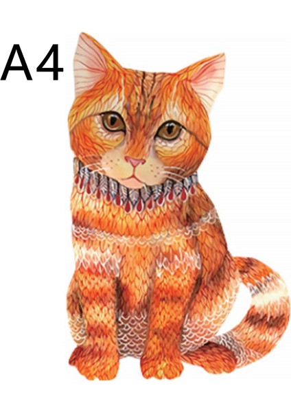 A4-02 Stili Yetişkinler Ahşap Bulmaca Hayvan Yapboz Filli Ahşap Bulmacalar Çocuklar Için Eğitici Oyuncaklar Hediye Bulmaca Animaux Bois (Yurt Dışından)