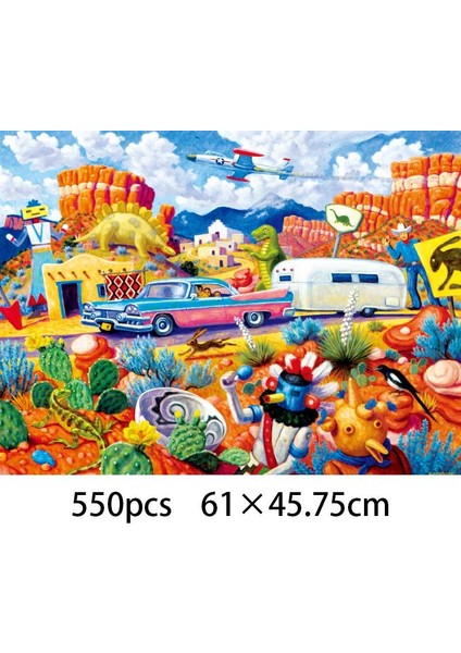 500A Stili Maxrenard Yapboz Parçaları 68*49CM Kağıt Birleştirme Oyuncaklar Yetişkinler Çocuklar Oyunlar Eğitici Oyuncaklar (Yurt Dışından)