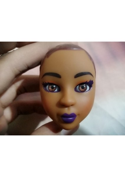 Sadece Gözlük Stili 27CM Dongcheng Siyah Beyaz Sevimli Famasa Kafası Olan Bebek Bebek (Yurt Dışından)