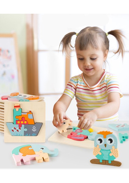 WT419 Stili Çocuk Ahşap Öğrenme Montessori Duyusal Oyuncaklar Eğitici Aktivite Tahtası Toka Bulmaca Oyunları Şekil Eşleme Jigsaw Ince Motor Beceri (Yurt Dışından) modelleri