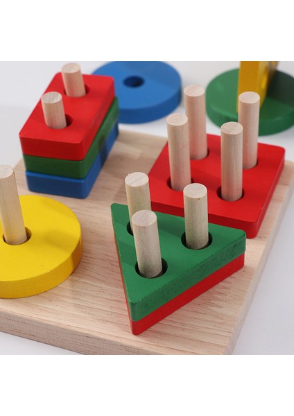 Fil LABIRENTI210 Stili Montessori Kreş Ahşap Bebek Oyuncak Bulmaca Labirent Boncuk Piyano Saat Erken Eğitici Oyuncaklar Çocuklar Için Yapı Taşı Oyuncak (Yurt Dışından)