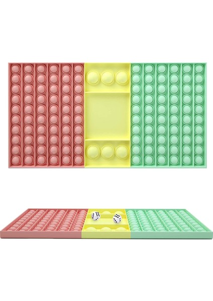 P Stili Okul Çantası Için Büyük Boy Popis Fidget Oyuncak Itme Tahtası Kolye Sıcak Yetişkin Oyuncak Aile Masa Oyunları (Yurt Dışından)