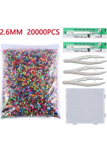 B 20000 Adet Set Stili Hama Boncukları Mini Hama Erime Boncukları Kendin Yap Çocuk Eğitici Oyuncakları (Yurt Dışından) fırsatları