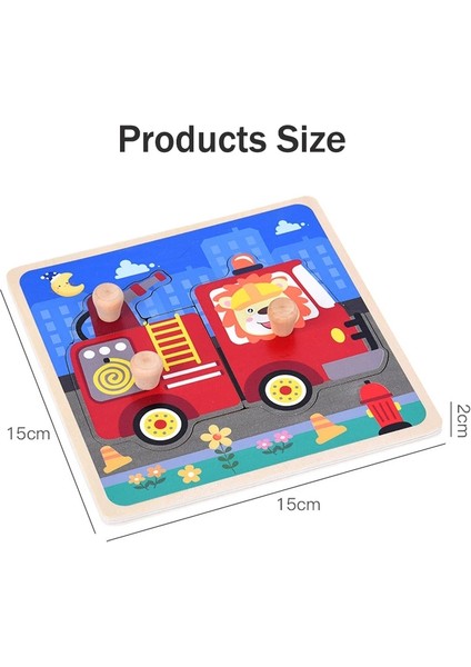 No.5 Tarzı Sıcak Çocuklar El Tutma Tahtası Bulmaca Ahşap Oyuncak Karikatür Hayvan Eşleştirme Puzzle Bebek Erken Eğitici Öğrenme Ahşap Oyuncaklar Çocuklar Için (Yurt Dışından)