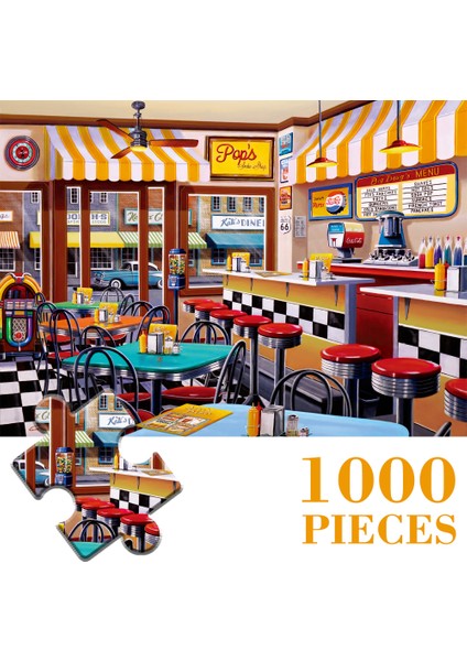 1000A Stili Maxrenard Yapboz Parçaları 68*49CM Kağıt Birleştirme Oyuncaklar Yetişkinler Çocuklar Oyunlar Eğitici Oyuncaklar (Yurt Dışından) modelleri