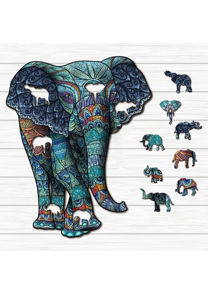 Mavi Kurt A5 Stili Eşsiz Hayvan Bulmaca Fil Zürafa Ahşap Puzzle Panosu Seti Bebek Oyuncakları Yetişkinler Çocuklar Hediye Eğitici Oyunlar Oyuncaklar (Yurt Dışından) modelleri