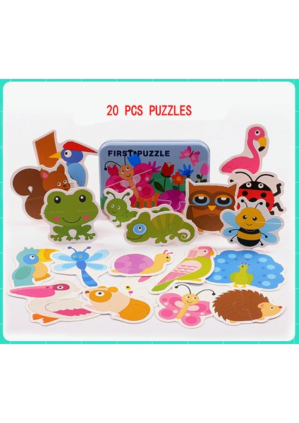 No.5 Tarzı Bebek Büyük Puzzle Çocukluk Eğitici Aydınlatma Eşleştirme Jigsaw Bebek Bulmacalar Montessori Erken Öğrenme Oyuncak (Yurt Dışından)