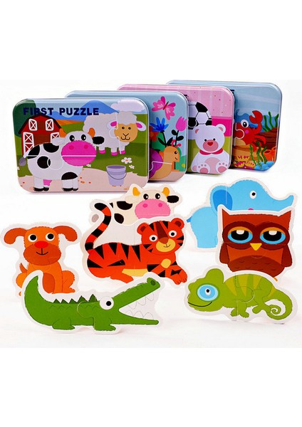 No.5 Tarzı Bebek Büyük Puzzle Çocukluk Eğitici Aydınlatma Eşleştirme Jigsaw Bebek Bulmacalar Montessori Erken Öğrenme Oyuncak (Yurt Dışından)
