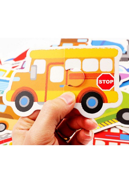 No.5 Tarzı Bebek Büyük Puzzle Çocukluk Eğitici Aydınlatma Eşleştirme Jigsaw Bebek Bulmacalar Montessori Erken Öğrenme Oyuncak (Yurt Dışından)