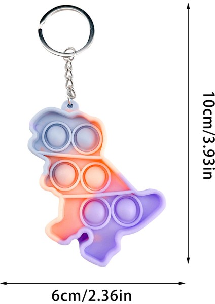 F-1pc Stili Mini Anahtarlık Balon Duyusal Masaüstü Bulmaca Oyunu Topu Fidget K Eşlik Etmek (Yurt Dışından) fiyatları