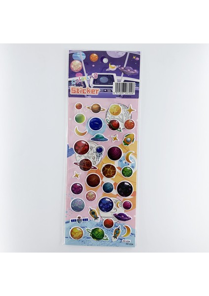 Sayılar ve Harfler Stili Çocuklar Için 3D Uzay Gezegen Desenli Kabarcık Köpük Etiket Seti - Hediye Için Kendin Yap Süsleme Sticker (Yurt Dışından) fırsatları