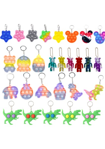 F-1pc Stili Mini Anahtarlık Balon Duyusal Masaüstü Bulmaca Oyunu Topu Fidget K Eşlik Etmek (Yurt Dışından) indirimleri