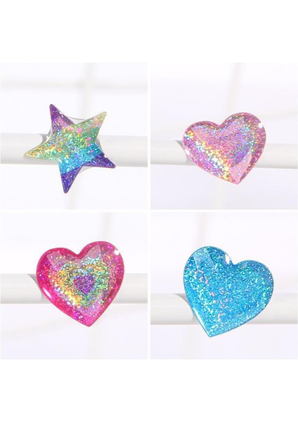 4 Adet Yıldız Stili Parlak Sihirli Kristal Aşk Yıldız Sticker 3D Parıldayan Taş Üç Boyutlu Sticker Telefon Defter Günlük Dıy Hediye Dekorasyon Kız Için (Yurt Dışından) indirimleri