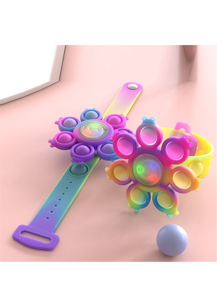 No.16 Tarzı En Sıcak G Üst Patlama Fidget Oyuncakları Anti- Bileklik Fırtına Işık Silikon Bileklik Kawaii Itme Kabarcık Çocuk Hediyeleri (Yurt Dışından) fırsatları