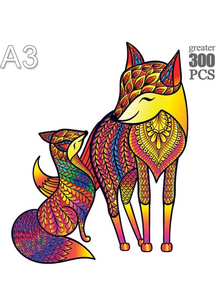 Xmao-03-A3 Stili Hayvan 3D Ahşap Bulmaca Üstü Aile Eğitici Oyunlar Ev Dekorasyonu Her Parça Şekilli Kart Noel Hediyeleri (Yurt Dışından) indirimleri