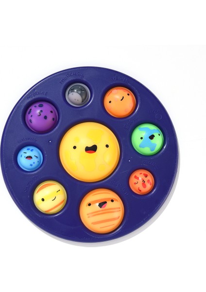 Bir Stil Sekiz Gezegen Basit Dimple Fidget Duyusal Oyun Sevimli Antis Tahtası Anksiyete Oyuncak Çocuklar Için (Yurt Dışından)
