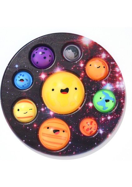 Bir Stil Sekiz Gezegen Basit Dimple Fidget Duyusal Oyun Sevimli Antis Tahtası Anksiyete Oyuncak Çocuklar Için (Yurt Dışından)