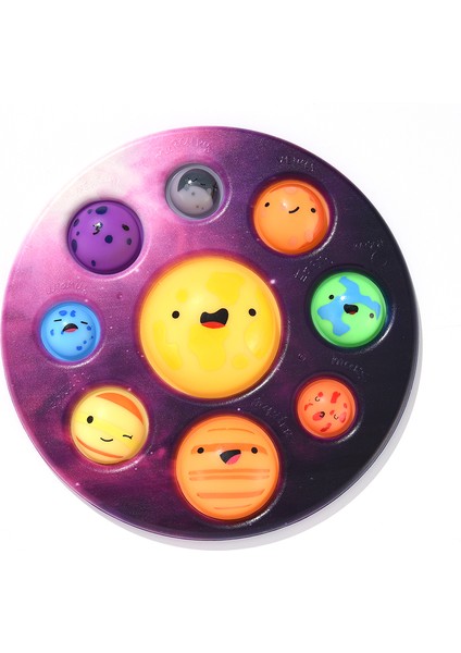 Bir Stil Sekiz Gezegen Basit Dimple Fidget Duyusal Oyun Sevimli Antis Tahtası Anksiyete Oyuncak Çocuklar Için (Yurt Dışından)