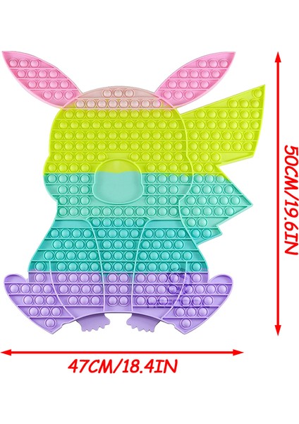 50CM Tarzı Dev Boyutlu Topu Patlatma Kabarcığı 85CM Oyuncaklar Patlama Büyük Basit Ölçüm Figet Oyuncak Çocuklar Boyalı Oyun Büyük Boy Xxl (Yurt Dışından) fiyatları
