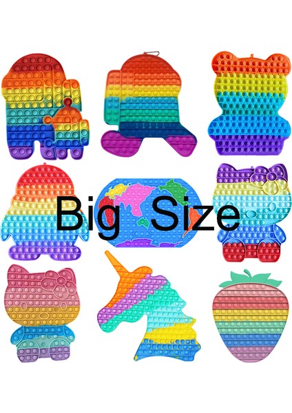 50CM Tarzı Dev Boyutlu Topu Patlatma Kabarcığı 85CM Oyuncaklar Patlama Büyük Basit Ölçüm Figet Oyuncak Çocuklar Boyalı Oyun Büyük Boy Xxl (Yurt Dışından) modelleri