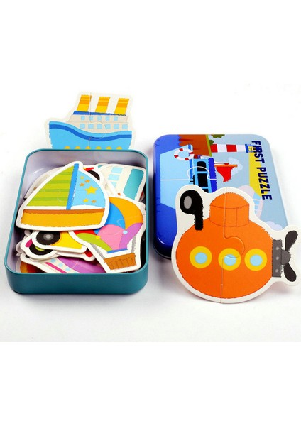 No.1 Tarzı Bebek Büyük Puzzle Çocukluk Eğitici Aydınlatma Eşleştirme Jigsaw Bebek Bulmacalar Montessori Erken Öğrenme Oyuncak (Yurt Dışından)