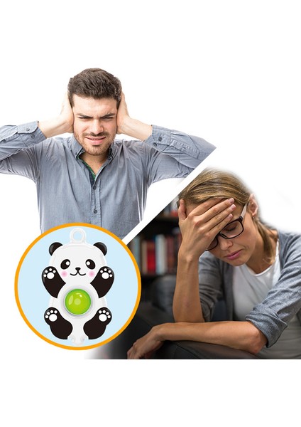 1 Rastgele Kardan Adam Stili Sevimli Panda Basit Pıtırcık Sıkma Yumuşak Top Oyuncak Anahtarlık Çocuk Hediye (Yurt Dışından) indirimleri