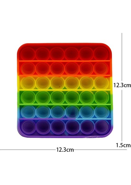 No.2 Tarzı Pop It Oyuncak Sıkma Oyuncakları Unicorn Gökkuşağı Balon Anti Otistik Çocuklar Hamile Kadın Yetişkinler Rahatlatma (Yurt Dışından) fiyatları