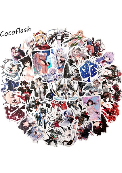Altın Tarzı Pcspack Azur Lane Çizgi Anime Claexy Kız Waifu Karışık Sticker Laptop Bisiklet Telefon Vinil Sticker Çıkartmaları (Yurt Dışından) fiyatları