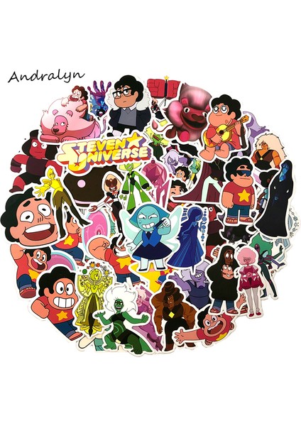 50 Adet Tarzı Steven Universe Komik Sticker Çıkartması Çizgi Film Stickerları Araba Laptop Bisiklet Motosiklet Defter Su Geçirmez Stickerlar (Yurt Dışından) fiyatları