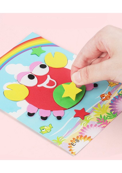 Rastgele Stil Çocuklar Için Çoklu Desenler Stilleri Oyuncaklar Hediye Gyh - Çocuklar Için Dıy Karikatür Hayvan Bulmaca 3D Eva Köpük Sticker (Yurt Dışından) fiyatları