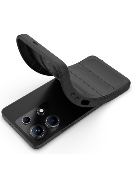 Infinix Note 30 4g Ile Uyumlu Kılıf Tpu Oyuklu Arka Yüzey Z-Etnik Esnek Silikon Kapak Infinix Note 30 4g Için O-Tto Prime Silikon Kılıf Lacivert fırsatları