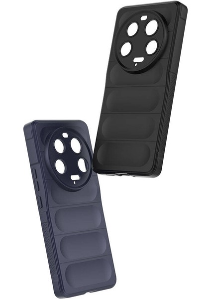 Xiaomi Mi 13 Ultra Ile Uyumlu Kılıf Tpu Oyuklu Arka Yüzey Z-Etnik Esnek Silikon Kapak Mi 13 Ultra Için O-Tto Prime Silikon Kılıf Lacivert modelleri