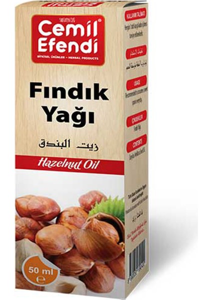 Fındık Yağı 50 Ml.