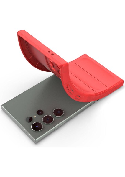 Samsung Galaxy S24 Ultra Ile Uyumlu Kılıf Tpu Oyuklu Arka Yüzey Z-Etnik Esnek Silikon Kapak Samsung Galaxy S24 Ultra Için O-Tto Prime Silikon Kılıf Siyah modelleri