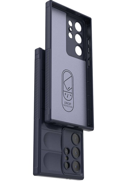 Samsung Galaxy S24 Ultra Ile Uyumlu Kılıf Tpu Oyuklu Arka Yüzey Z-Etnik Esnek Silikon Kapak Samsung Galaxy S24 Ultra Için O-Tto Prime Silikon Kılıf Kırmızı fırsatları