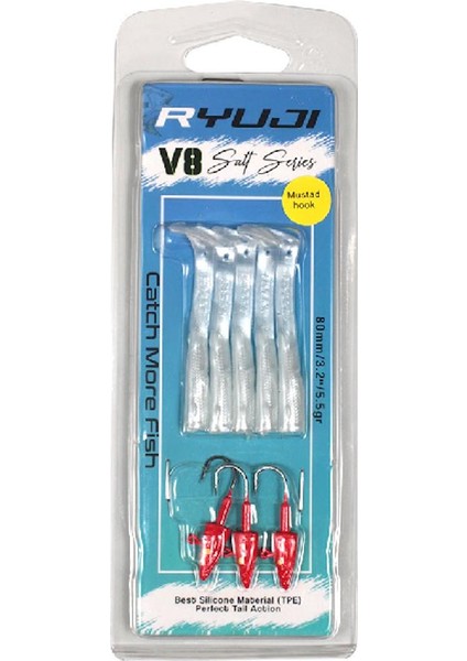 V8 8cm 5.5gr Silikon Yem fiyatları