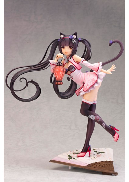 Kedi Kadın El Çizimi Model Süs Heykeli Hediye (Yurt Dışından)