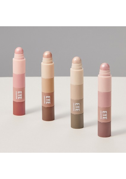 Reeledge Eye Crayon 02 Flatbrown - 4 Renkli Eye Crayon
