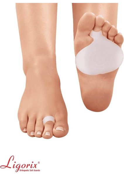 Silikon Halkalı Metatarsal Ped