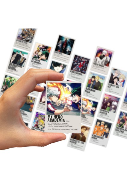 25 Adet-02 Tarzı Pcs Japon Haikyuu Jujutsu Kaisen Anime Sticker'ları Sk8 Hunter x Hunter Decal Laptop Valiz Telefon Sticker'ı (Yurt Dışından)