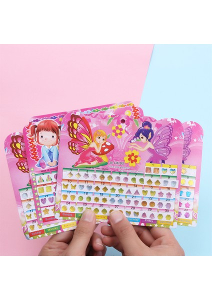 Rastgele 2 Sayfa Stili Sevimli 3D Renkli Bebek Çocuk Unicorn Ingilizce Kelimeler Dekor Sticker El Sanatları Çıkartmalar Süper Sticker Kitabı Çocuklar Için Hediye (Yurt Dışından) fırsatları