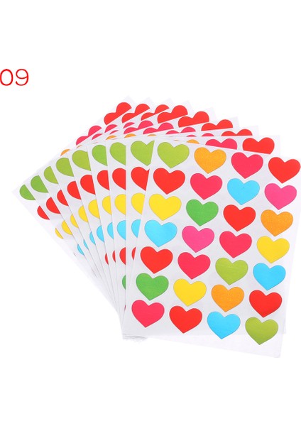 No.9 Tarzı Motivasyon Ödül Stickerlar Gülümseme Yüz Etiketler Çocuk Oyuncakları Laptop Araba Oyuncak Stickerlar Beşgen Yıldız Altın Sticker (Yurt Dışından)