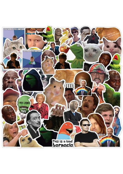 100 Adet Tarzı Pcs Yeni Klasik Meme Çıkartmaları Laptop Gitar Bagaj Kaykay Su Geçirmez Cool Graffiti Sticker Etiket Çocuk Klasik Oyuncaklar (Yurt Dışından) fiyatları