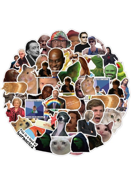 100 Adet Tarzı Pcs Yeni Klasik Meme Çıkartmaları Laptop Gitar Bagaj Kaykay Su Geçirmez Cool Graffiti Sticker Etiket Çocuk Klasik Oyuncaklar (Yurt Dışından) modelleri