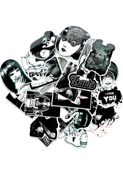 ZTZ124 Stili H Anime Çıkartmaları Scrapbook Elbise Valiz Kaykay Dizüstü Bilgisayar Bagaj Grafiti Komik Serin Dekorasyon Su Geçirmez Sticker Paketi (Yurt Dışından)